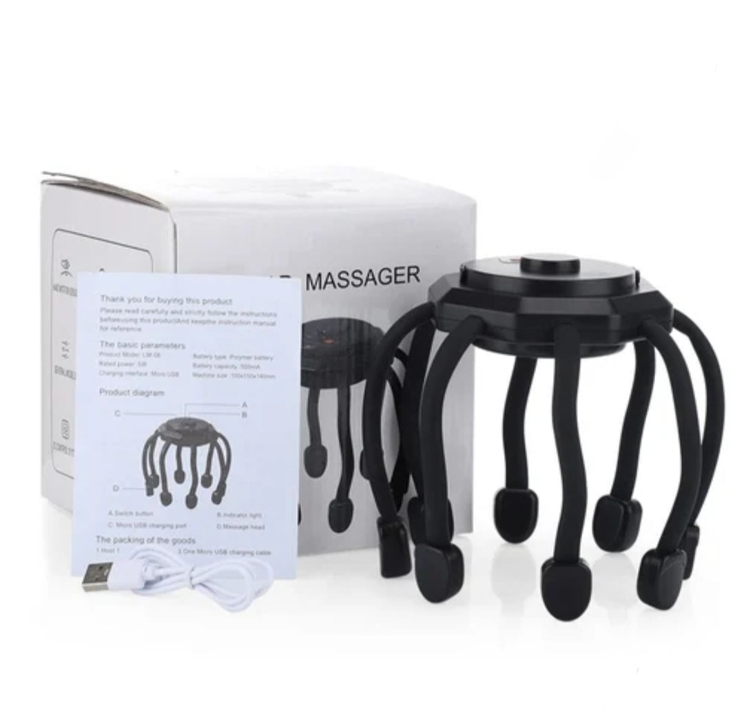 Smart Octopus Head Massager